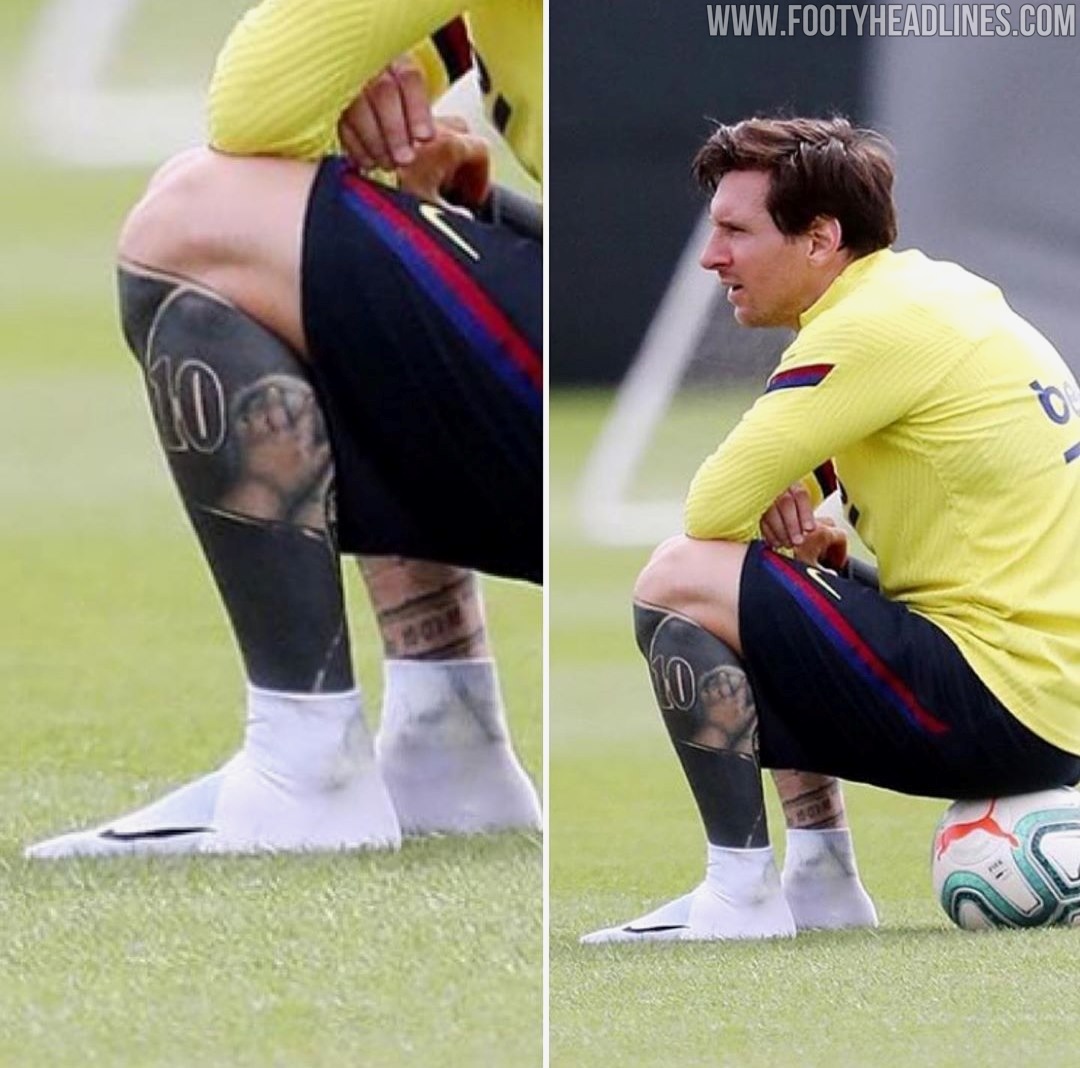 Messi wearing nike hotsell